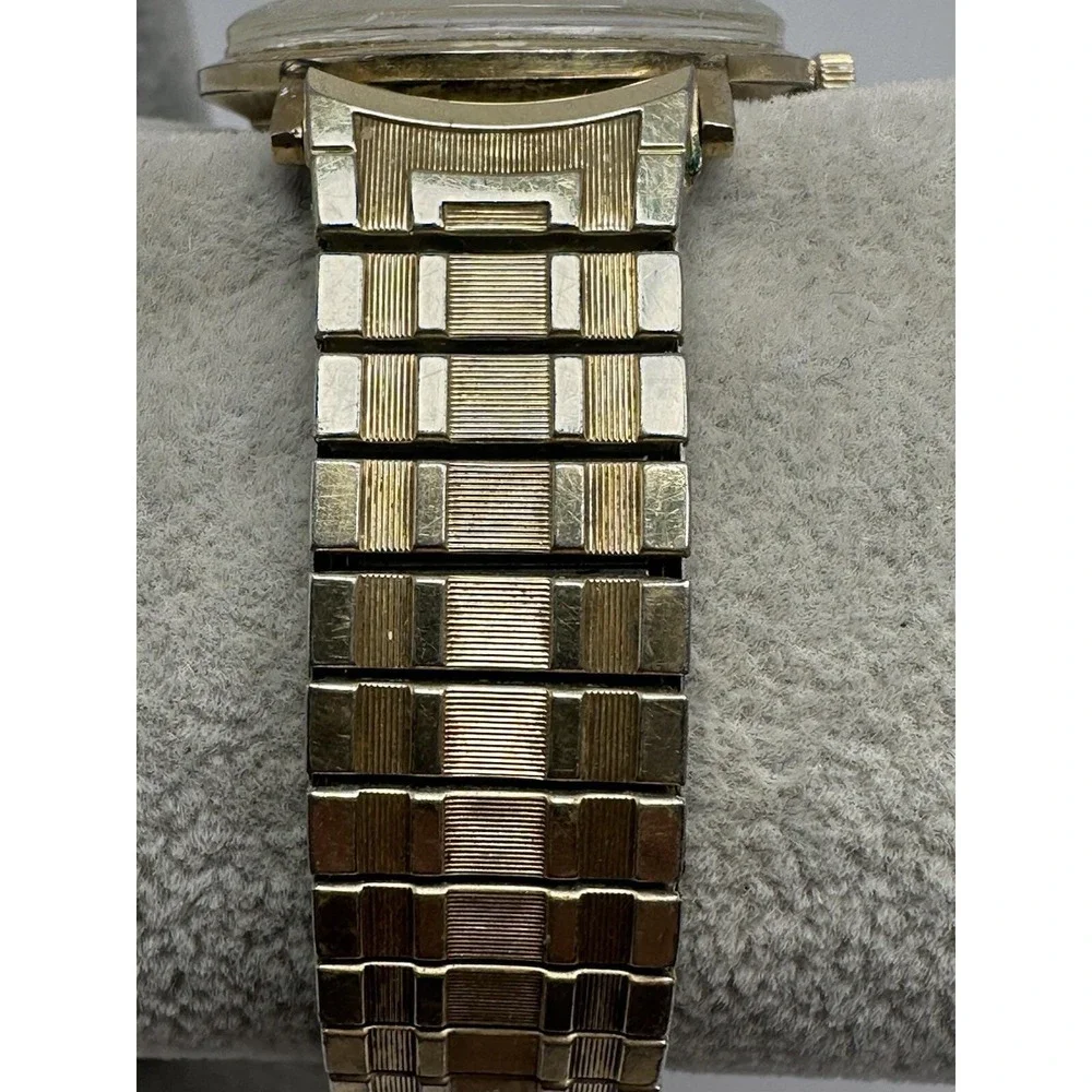 Tradition Swiss‎ Made Mens Watch 17 Jewels 10K RGP 33MM 6